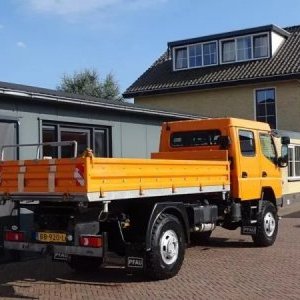 foto 6,5t / 4x4 Sklápěč Mitsubishi Pfau Rexter 6míst